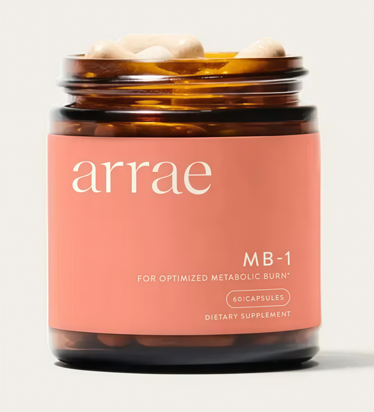 Arrae MB-1, Natural Dietary Supplement, Control Appetite, Increase Energy, Support Healthy Metabolism, 60 Capsules