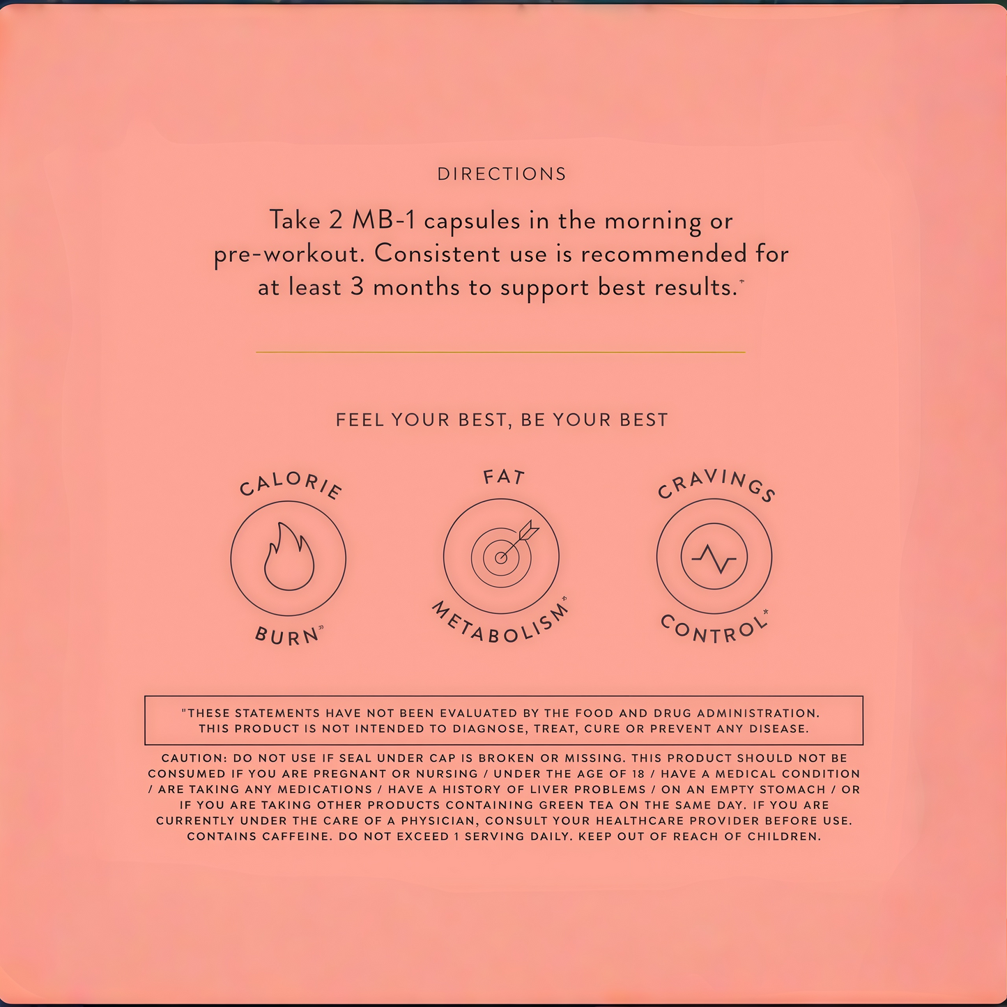 Arrae MB-1, Natural Dietary Supplement, Control Appetite, Increase Energy, Support Healthy Metabolism, 60 Capsules